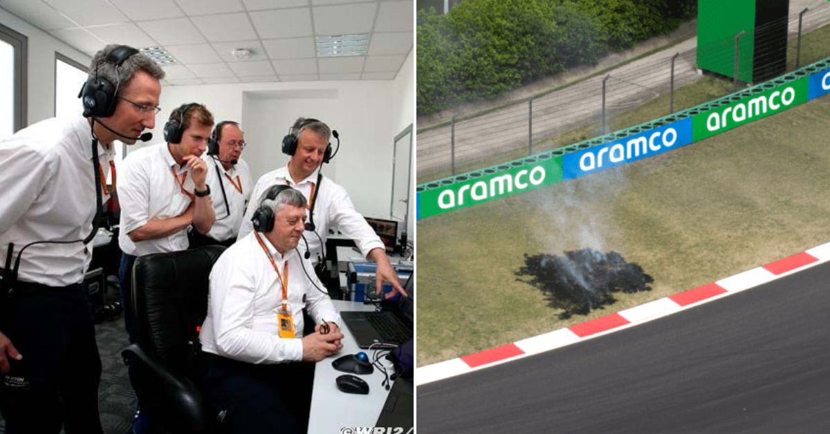 FIA gives theory for the mysterious fire at the Chinese Grand Prix. (Credits - F1, NextGen-Auto)