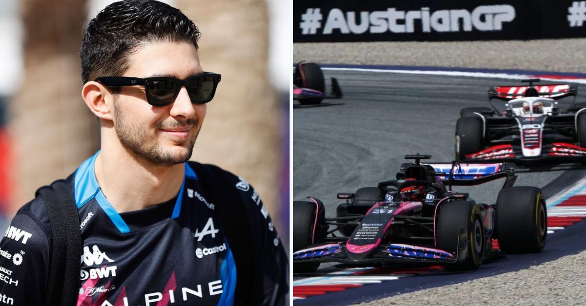 Alpine F1 driver Esteban Ocon