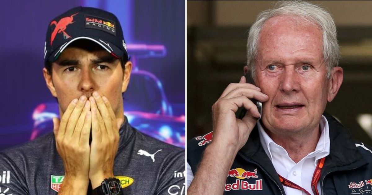 Helmut Marko furious at Sergio Perez. | Credits - Grand Prix 247, Daily Express