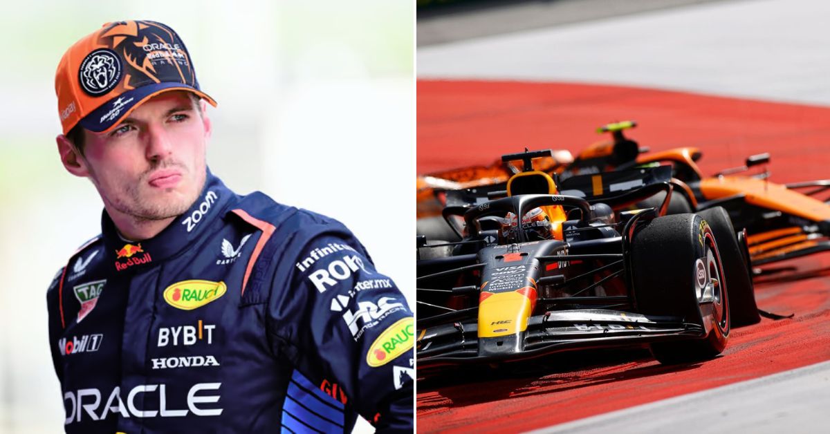 Max Verstappen and Lando Norris