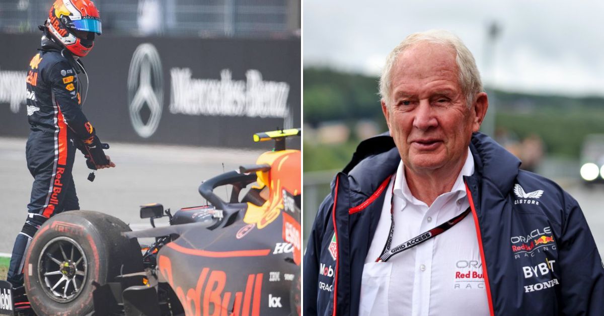 Red Bull advisor Dr. Helmut Marko and Pierre Gasly