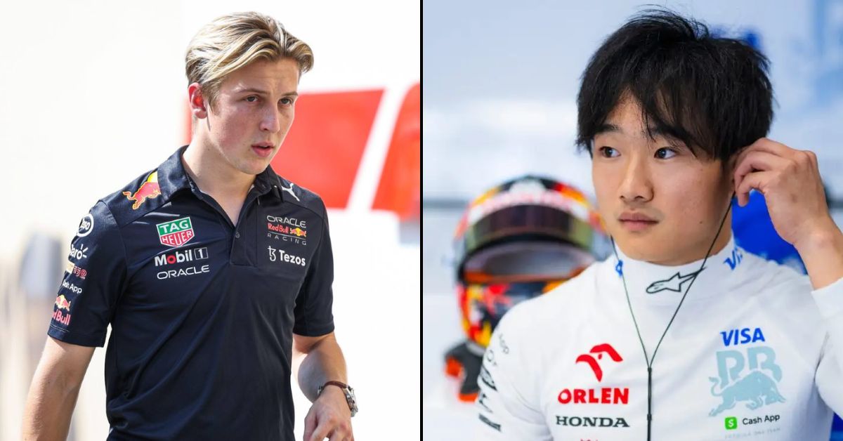 Yuki Tsunoda thinks Liam Lawson will be a weird choice for Red Bull. Credits - Planet F1