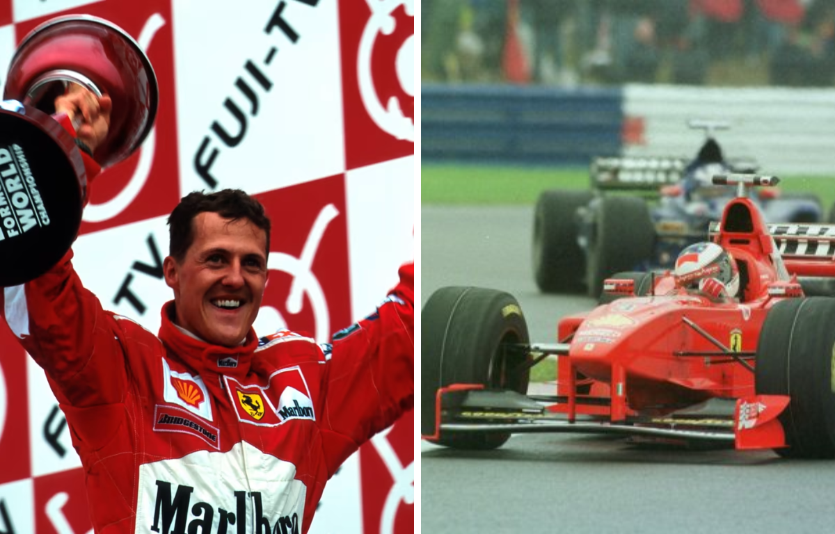 Michael Schumacher's Iconic 1998 British GP Win from the Pits | Sources: F1 and Motorsport Images