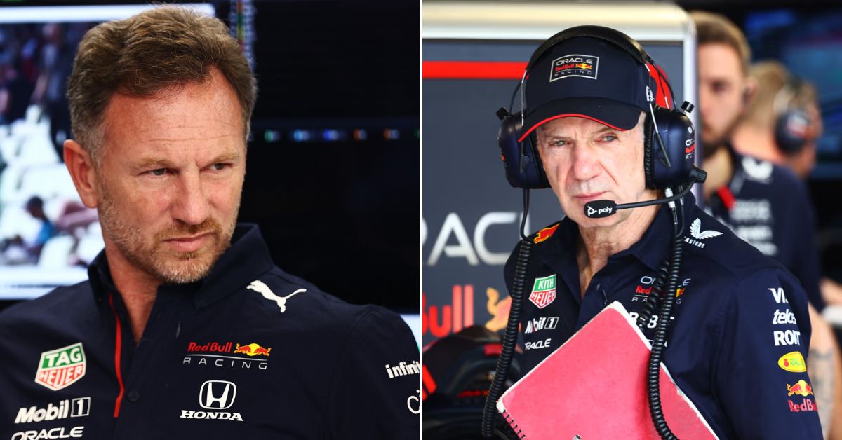 Christian Horner & potential Aston Martin engineer Adrian Newey